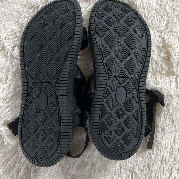 Bearpaw Chaco Men's Z1 Classic Open Toe Strappy Sport Sandals Black Size 9 - Picture 5 of 6